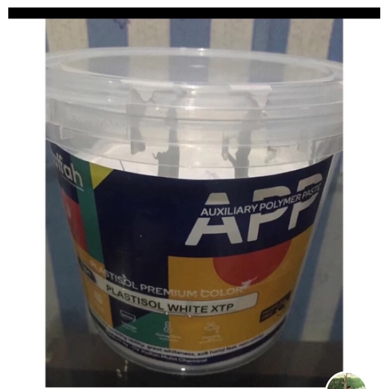 

TINTA PLASTISOL KAFFAH WHITE CORE/XTP 1KG