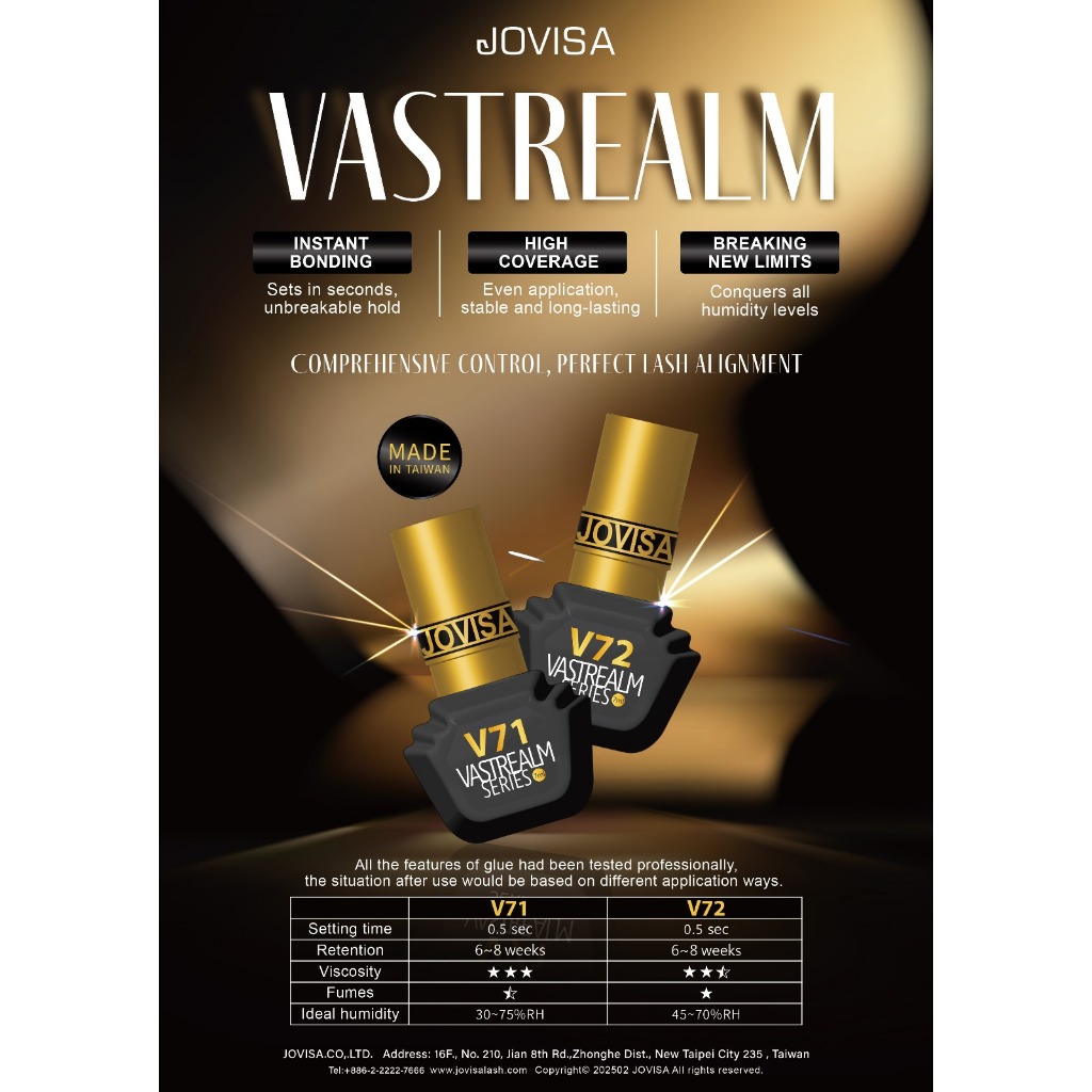 NEW JOVISA GLUE V71 & V72 /  ORIGINAL SUPER STRONG / LEM EYELASH EXTENSION / LEM SUPET KUAT