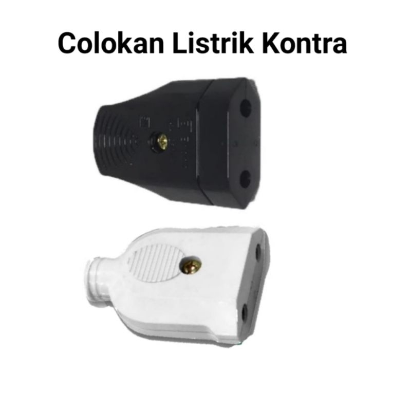 Steker Listrik Kontra - Colokan Listrik Kontra - Steker Kontra Listrik - Steker Kontra Gepeng - Colo