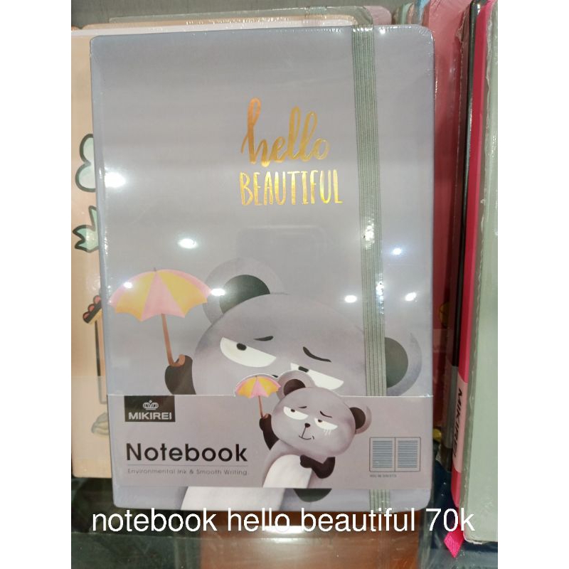 

notebook hello beautiful