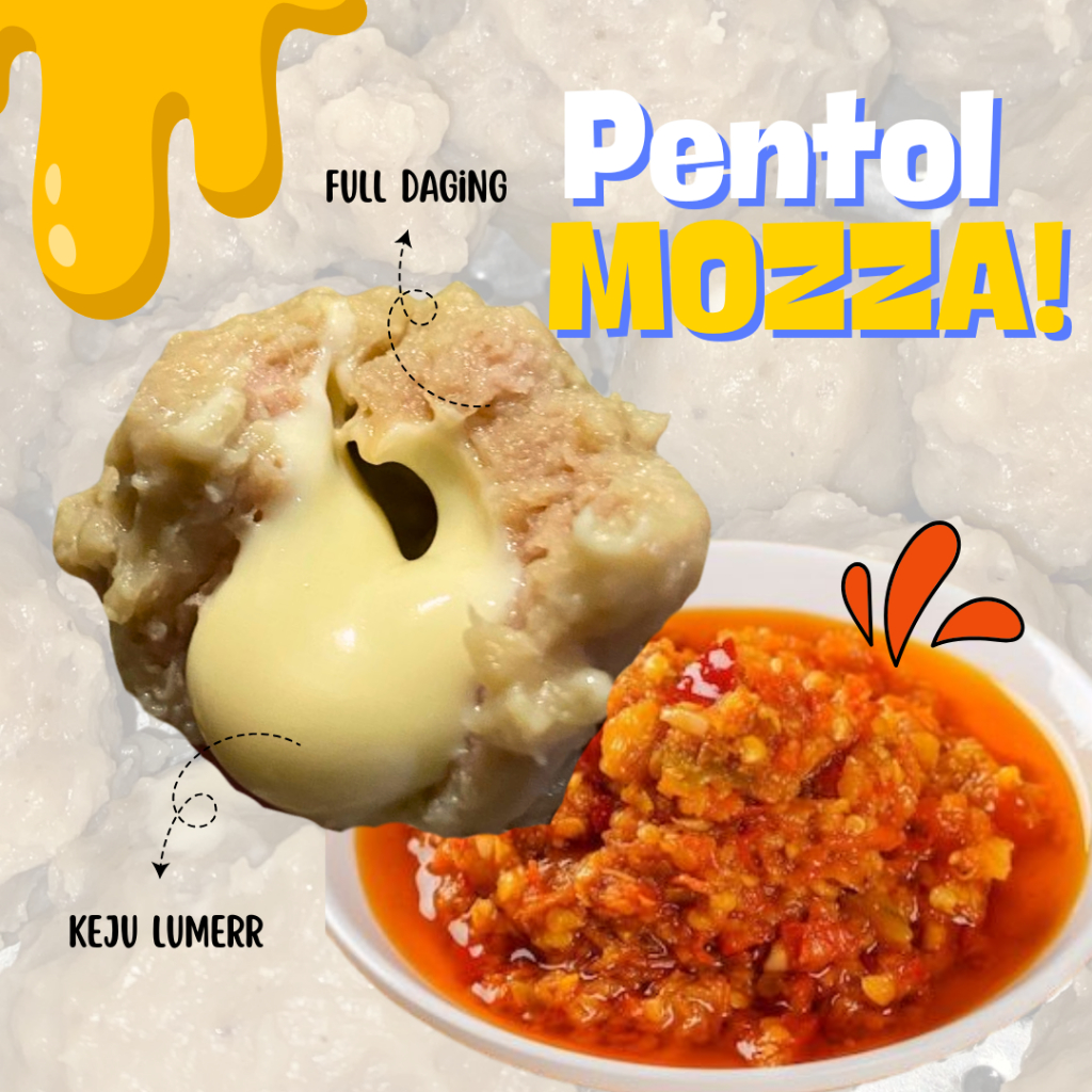 

Pentol Bakso Keju Mozzarella Lumer