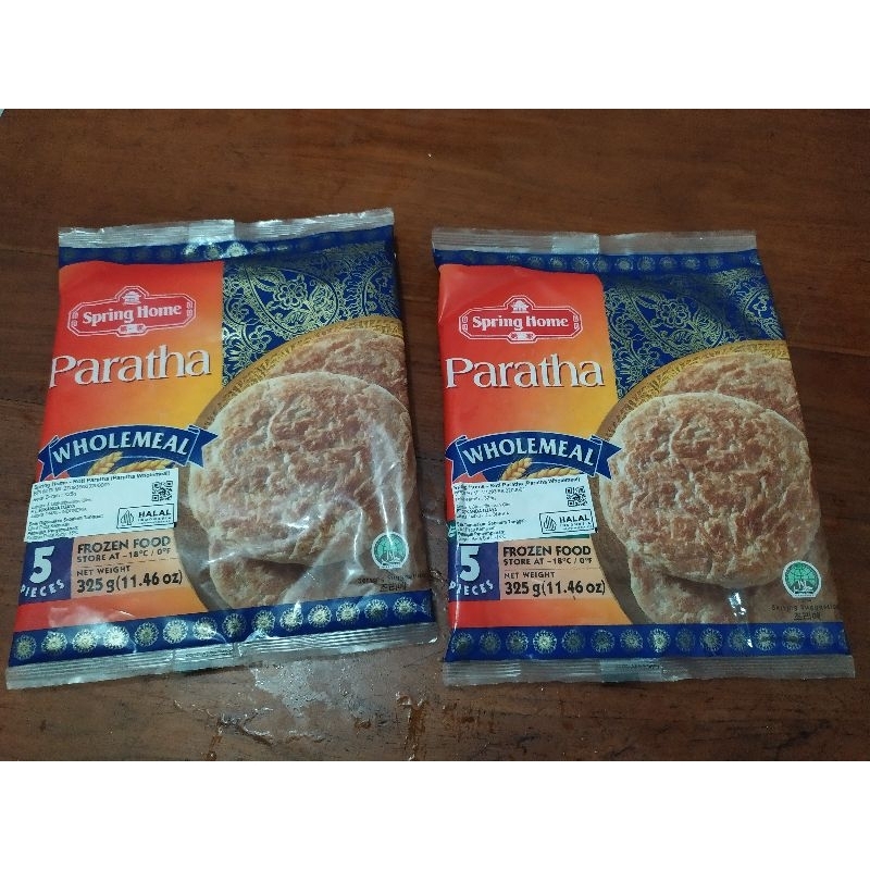 

roti froozen paratha wholemeal 325gram