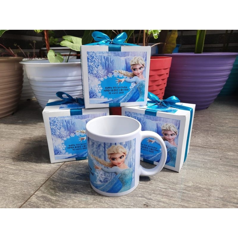 Souvenir Ulang Tahun Anak perempuan dan laki-laki. Mug ulang tahun murah. mug souvenir ulang tahun a