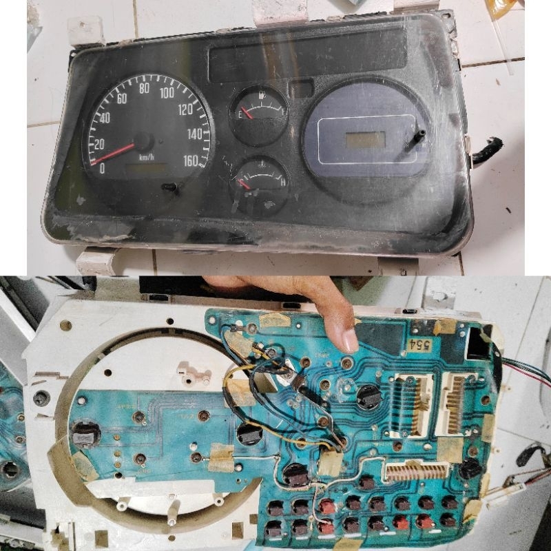 speedometer isuzu elf NKR 71 kilometer bekas