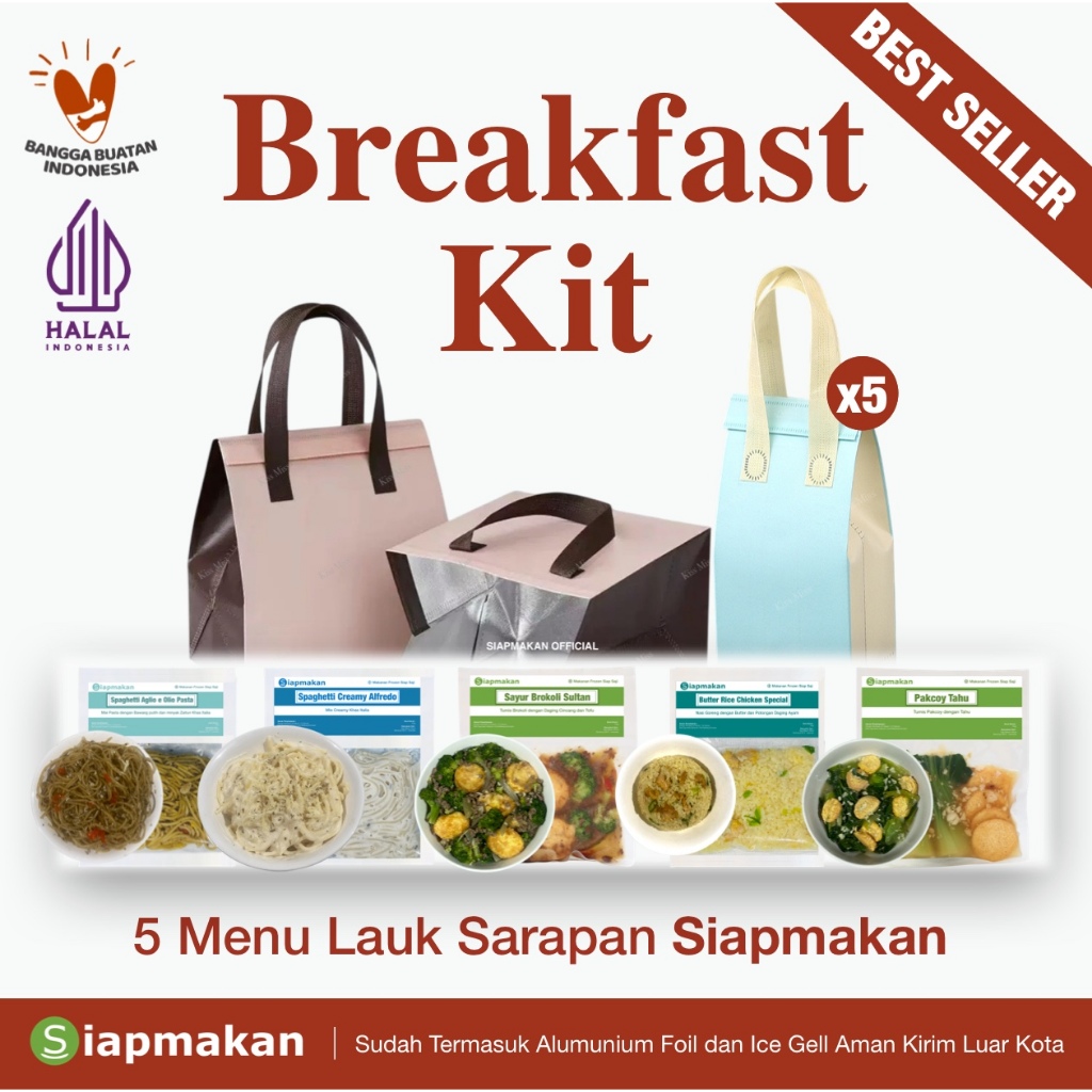 

Siapmakan Breakfast Kit Paket 5pcs