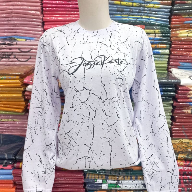 KAOS JOGJA LENGAN PANJANG OLEH OLEH JOGJA