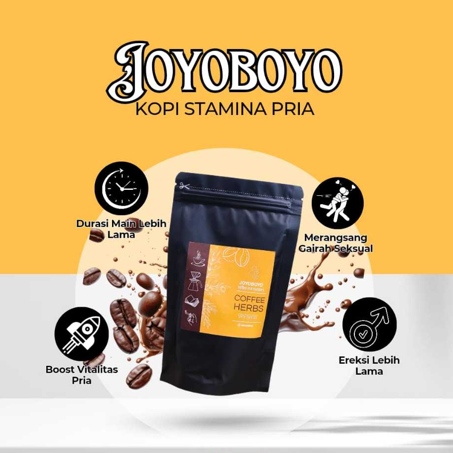 

Kopi Stamina Pria Kuat Tahan Lama Meningkatkan Gairah Seksual - Joyoboyo Kopi Herbal