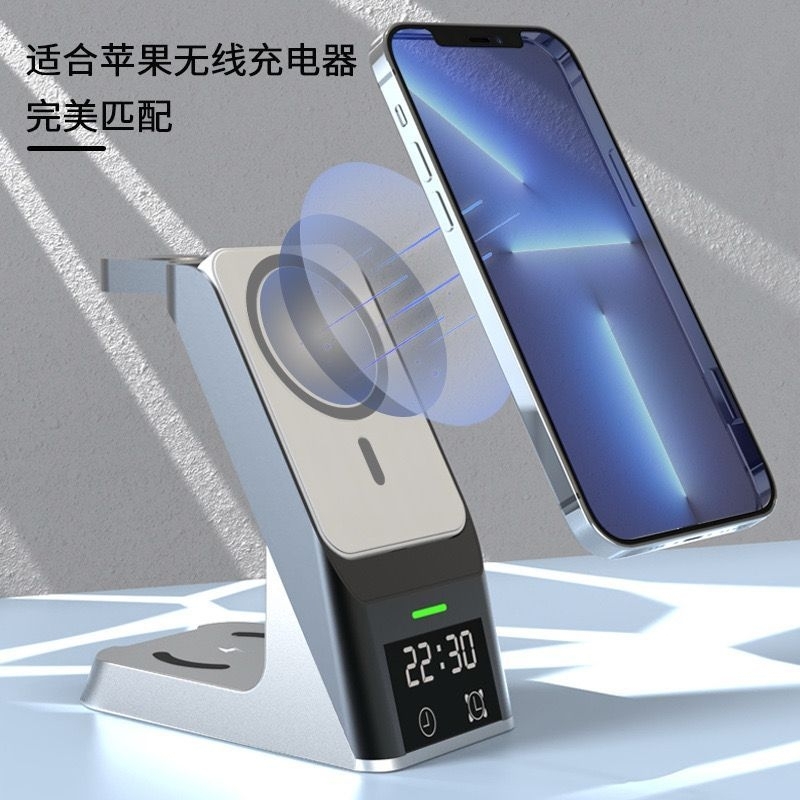 6in1 Wireless Charging Station Magnetic MagSafe Charger