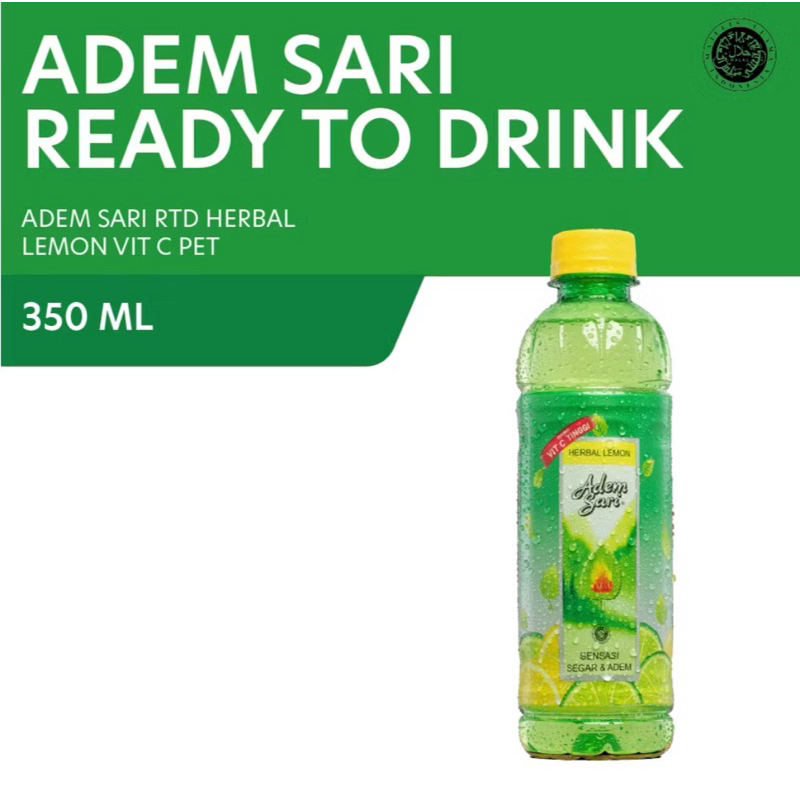 

1 Botol Adem Sari Ching Ku Lemon Botol 350 ml. 100% BARU BERSEGEL ORI