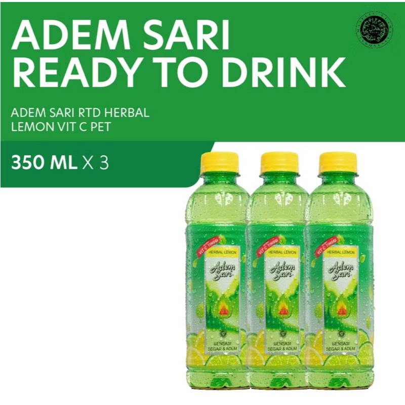 

3 Botol Adem Sari Ching Ku Botol 350 ml