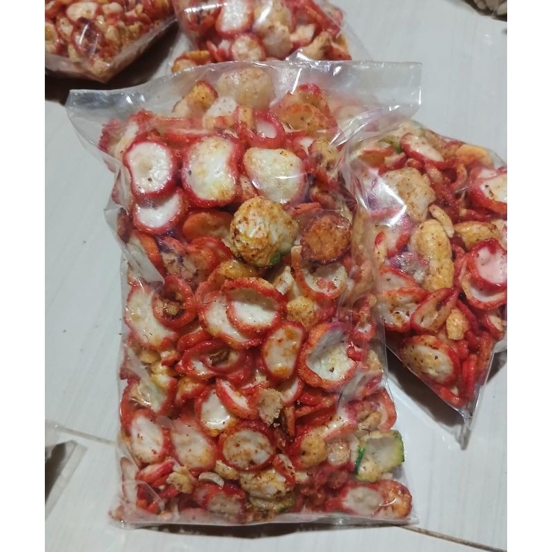 

kerupuk seblak pedas keripik krupuk 500 gram