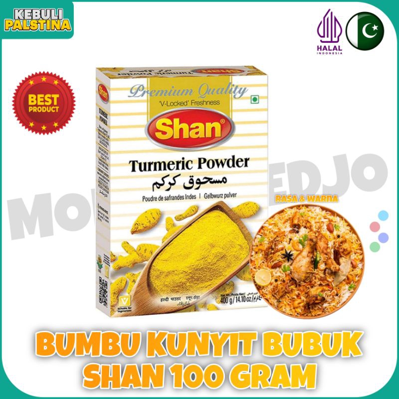 

KUNYIT BUBUK POWDER 100 GRAM MERK SHAN EXP 21/3/2027