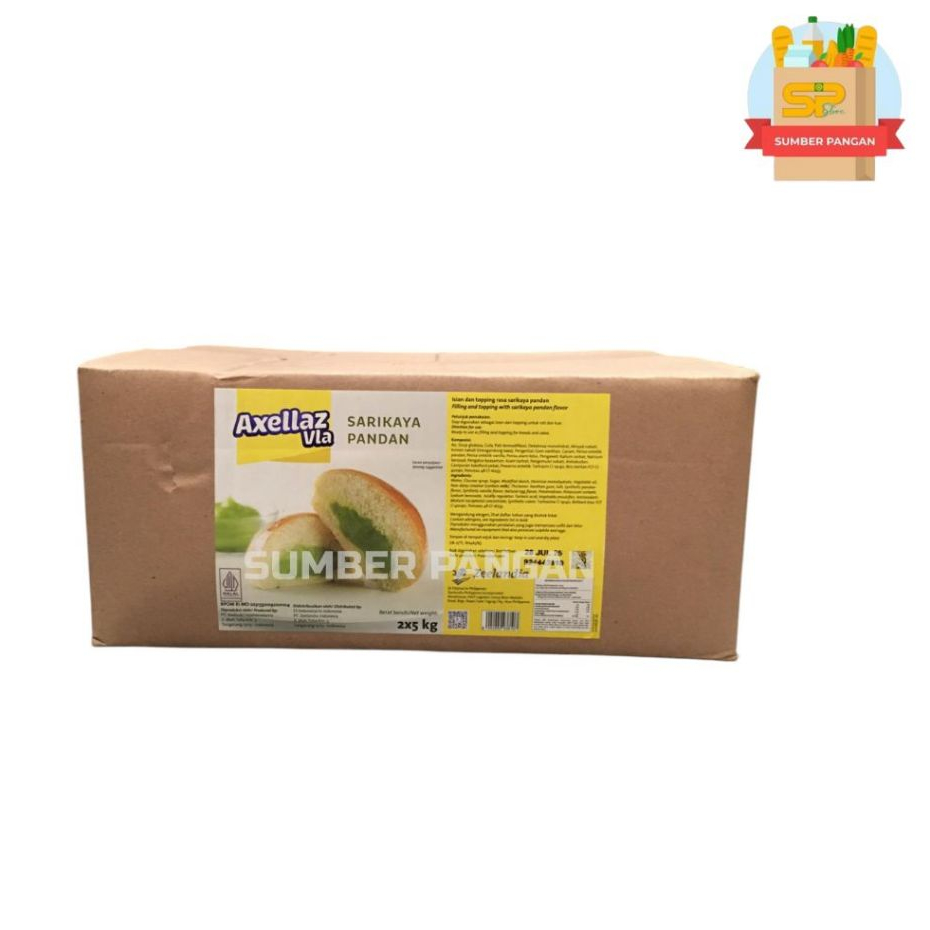 

Zeelandia Axellaz Vla Sarikaya Pandan 10 kg/ olesan roti rasa sarikaya pandan