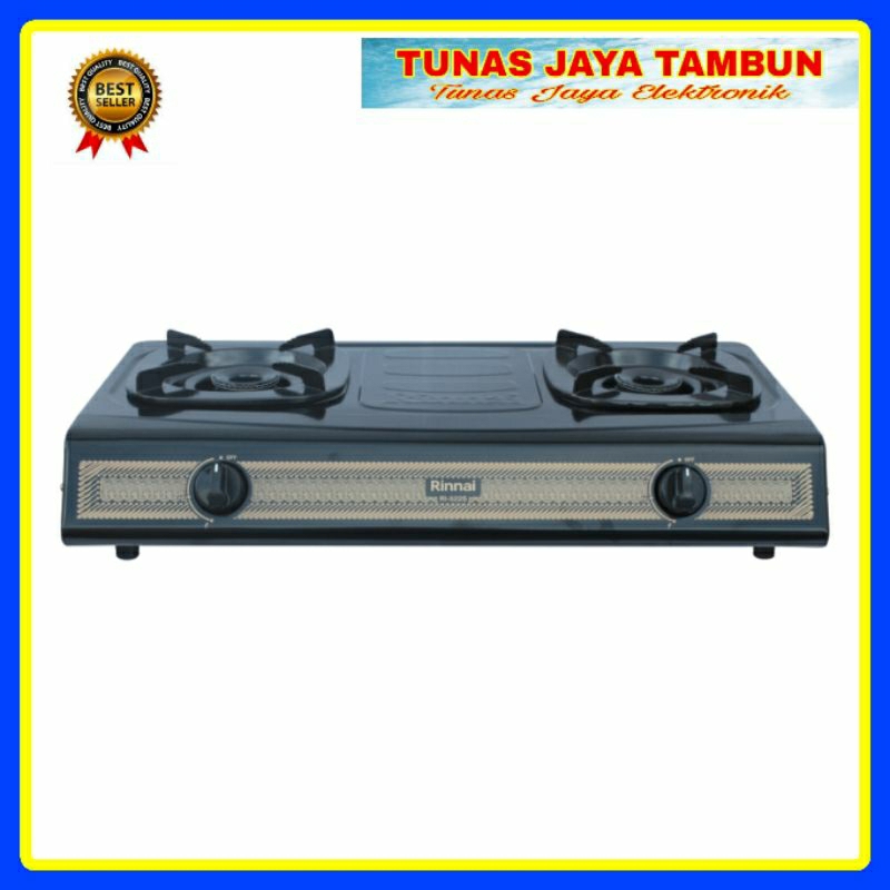 KOMPOR GAS RINNAI RI 522 S / RINNAI RI-522S KOMPOR GAS 2 TUNGKU