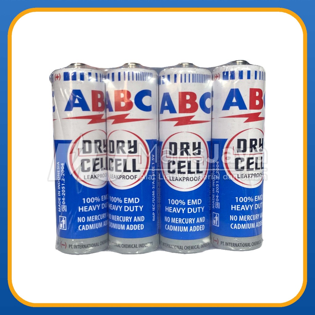 YC22 Batu Baterai ABC Dry Cell Ukuran Sedang (AA) R6S AA 1.5V