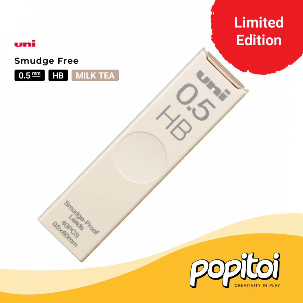 

Uni Nano Dia SMUDGE PROOF Lead REFILL 0.3 0.4 0.5 0.7 0.9 mm isi pensil mekanik