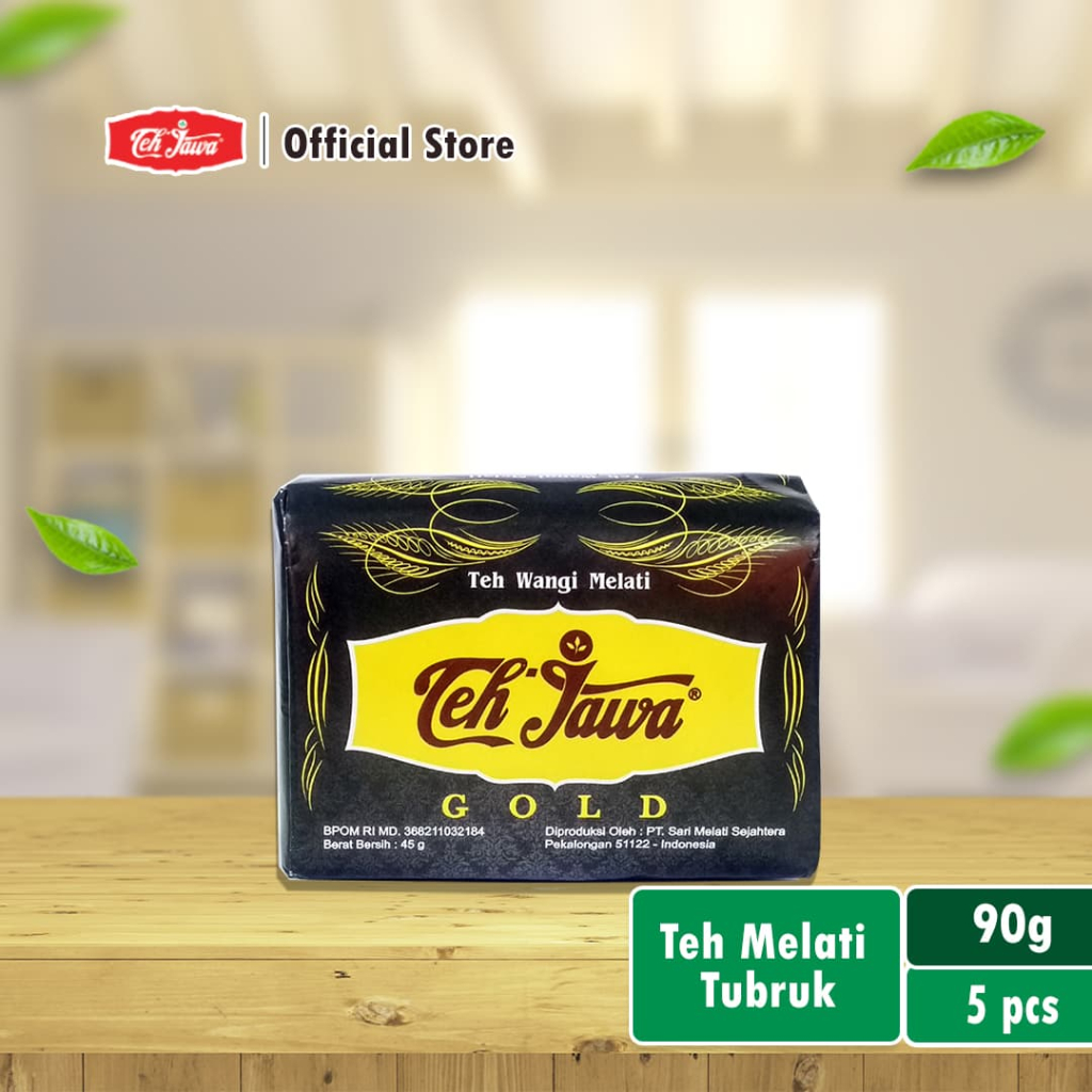 

Teh Jawa SBY - Gold 90 gram per Pack isi 5 Pcs ( Teh Tabur )