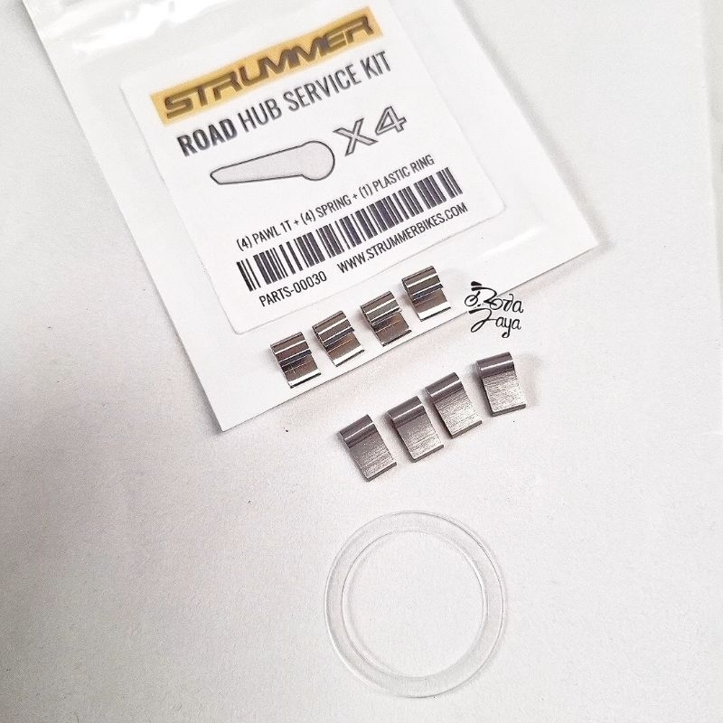 4 PAWL PLAT PELATUK FREEHUB STRUMMER - HUB SERVICE KIT MTB STRUMMER 4 PAWL 1T