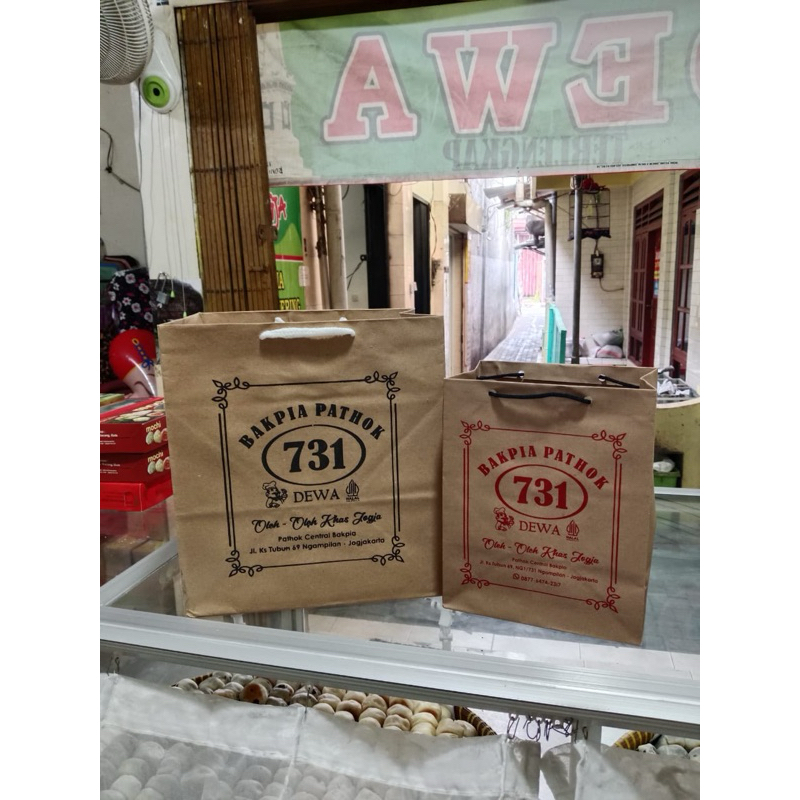 

papper bag oleh oleh