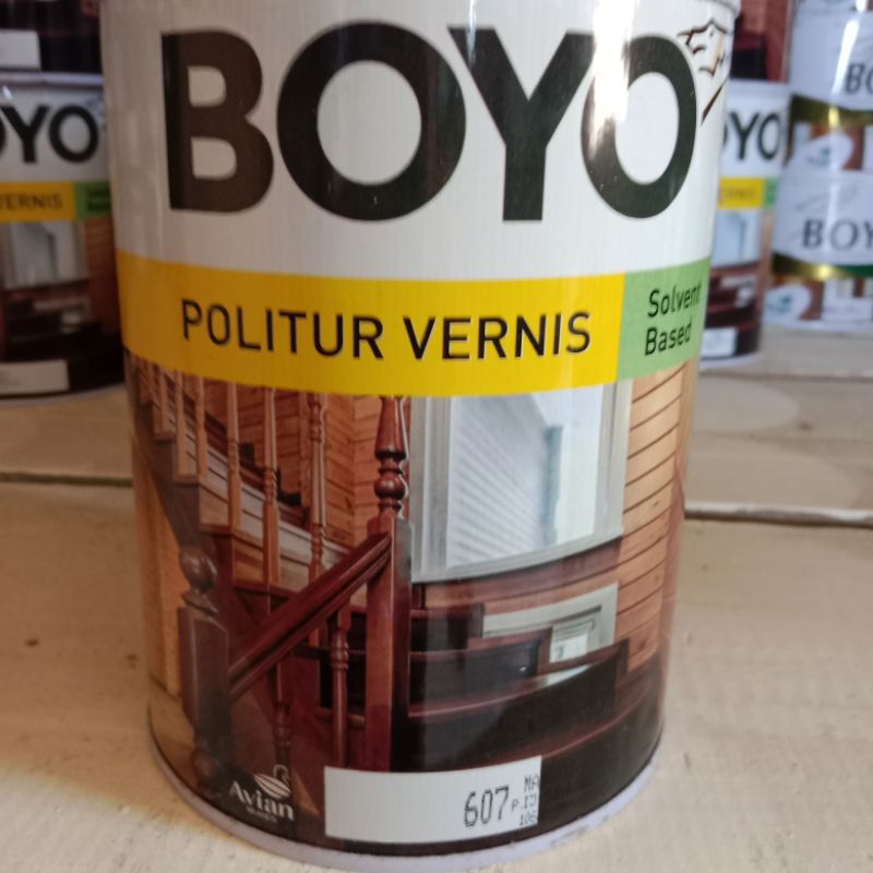boyo plitur kayu / cat kayu