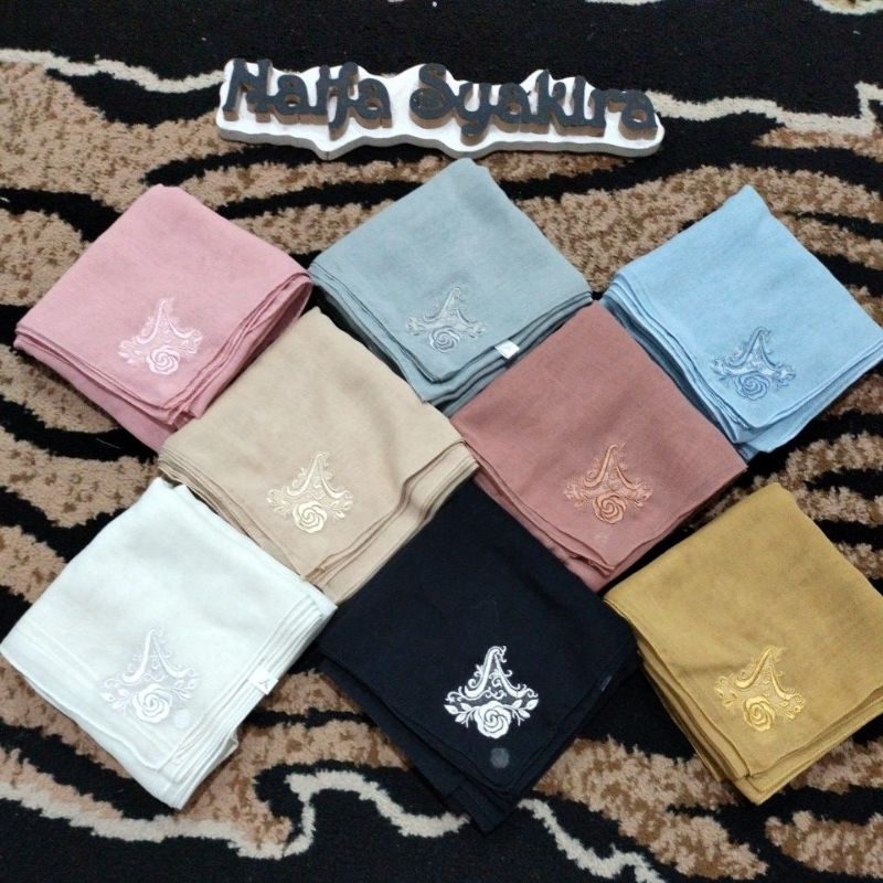 New Ayudyahandari Bismillah Ready Plain series Bahan Paris dan Chiffon Ayu Dyah Andari