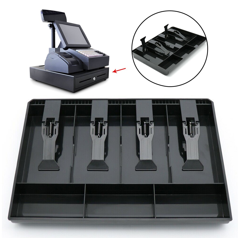 4/5 Laci Kasir Coin/Laci Uang Tunai/Laci Kasir/Kotak Kasir Kasir/Baki Mesin Kasir Model 5