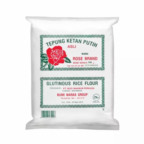 

TEPUNG KETAN ROSE BRAND 500 GRAM / TANPA PENGAMAN PAKET TIDAK BISA KOMPLAIN
