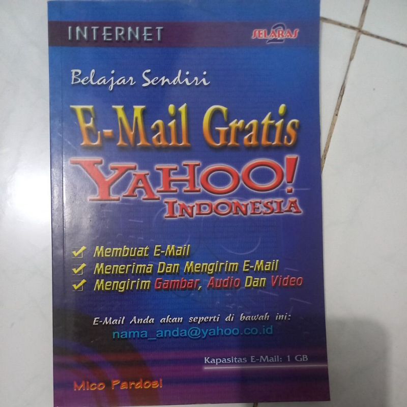 Belajar Sendiri E-mail Gratis Yahoo Indonesia