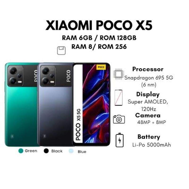 POCO X5 5G 8/256 SECOND
