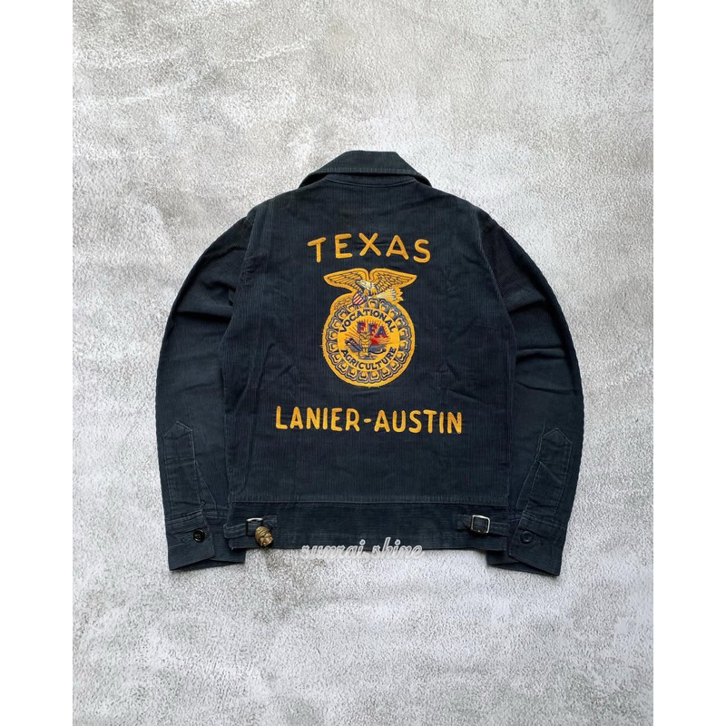 70's Vintage FFA Future Farmers of America Jacket TEXAS - Lanier Austin