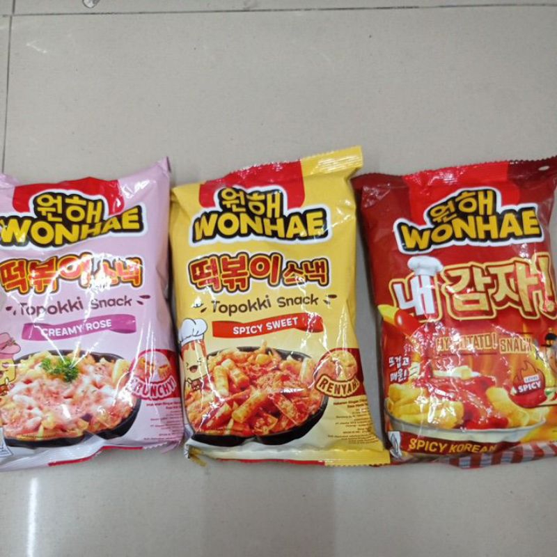 

WONHAE TOPOKKI & POTATO SNACK 80GR