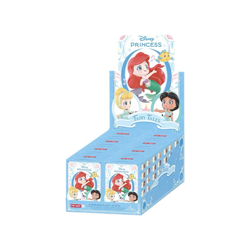 1 SET SEGEL Pop Mart Disney Princess Fairy Tales Blind Box Series Figure Princes Collection Book Ori