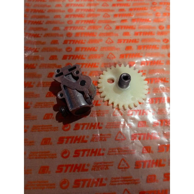pompa oli stihl ms381/038/oil pump chainsaw stihl/pompa oli set senso stihl ms381/038
