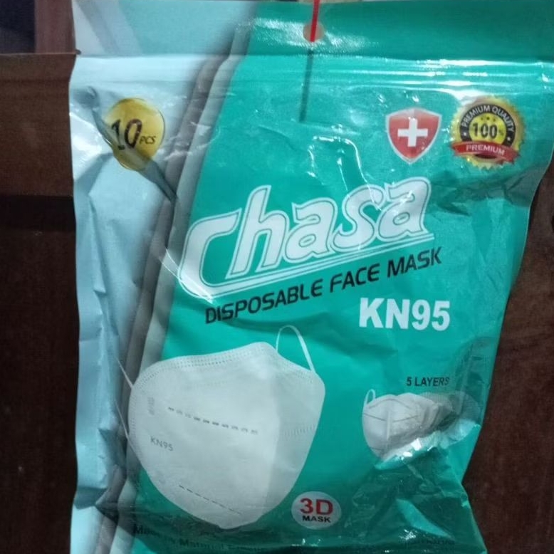 chasa disposable face mask masker kn95