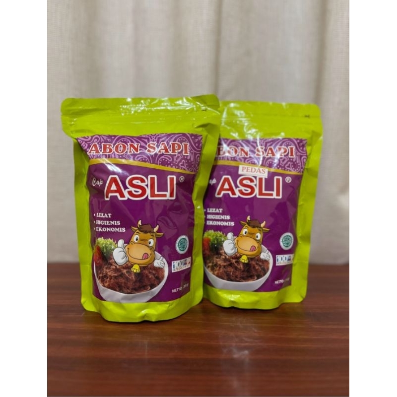 

Abon Sapi Cap Asli 250gr