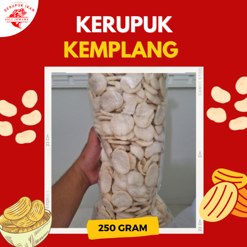 

KERUPUK KEMPLANG IKAN 250GRAM SIAP MAKAN - Renyah, Gurih, Cocok untuk Camilan & Lauk