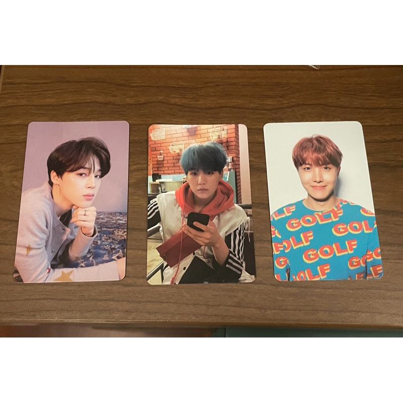 [Official] BTS bangtan love yourself her tear photocard pc yoongi suga jimin hoseok jhope