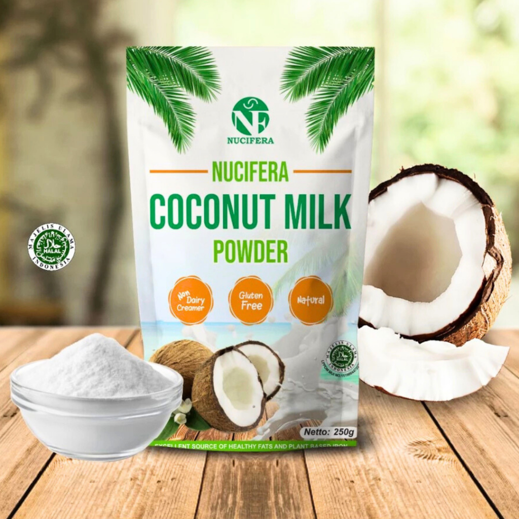 

Nucifera Coconut Milk Powder 250gr (Santan Bubuk)