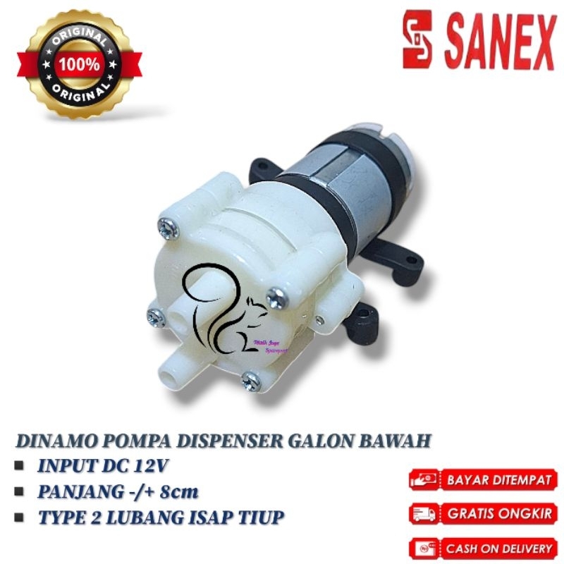 POMPA DISPENSER GALON BAWAH DISPENSER SANEX / DINAMO POMPA AIR DISPENSER SANEX