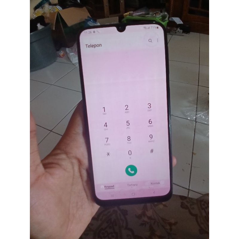 lcd samsung m31 ori copotan