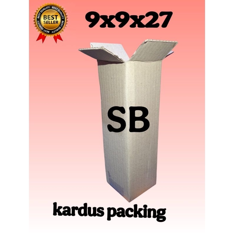 

kardus packing UK 9x9x27 kardus kecil