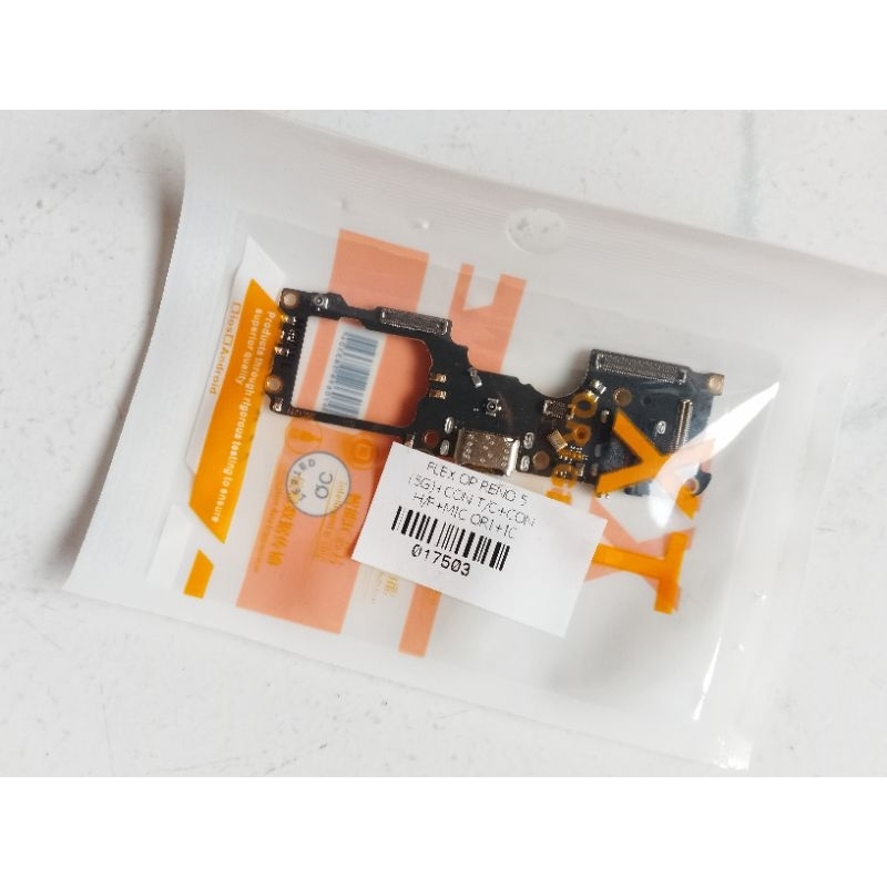 PAPAN CAS CONNECTOR CHARGER Oppo Reno 5 (5G) flex+CON T/C+CON H/F+MIC ORI+IC