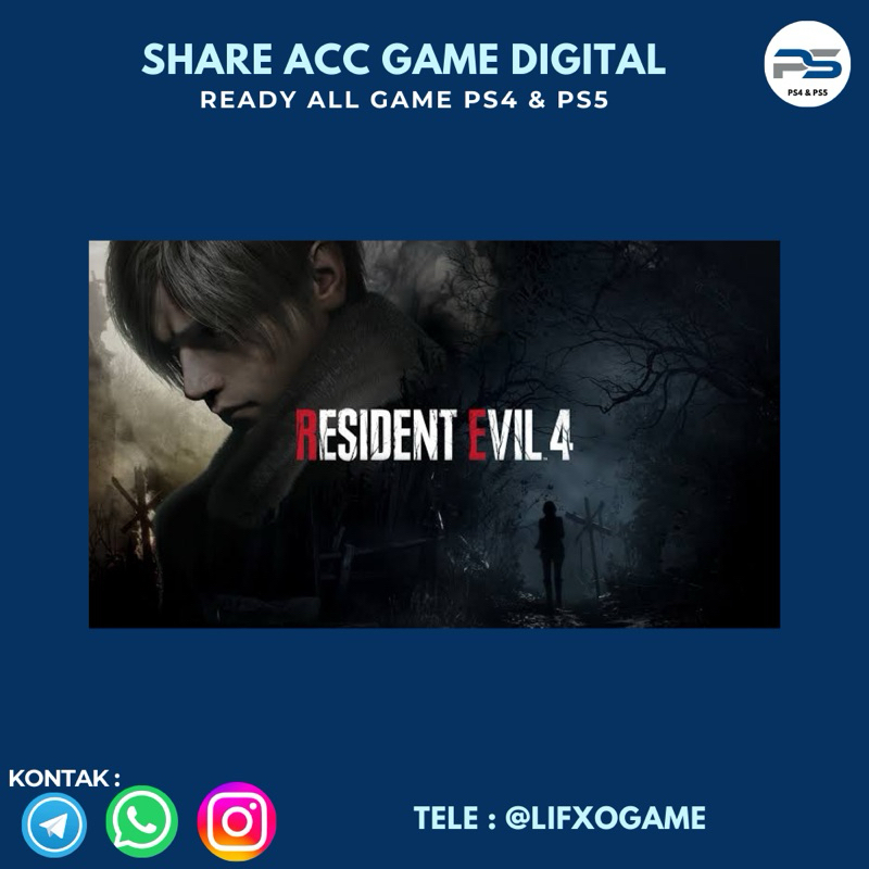 Digital Resident Evil 4 Remake PS4 & PS5 - Game Digital