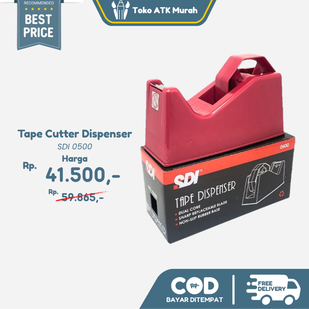 

Tape Cutter / Dispenser SDI No. 0500