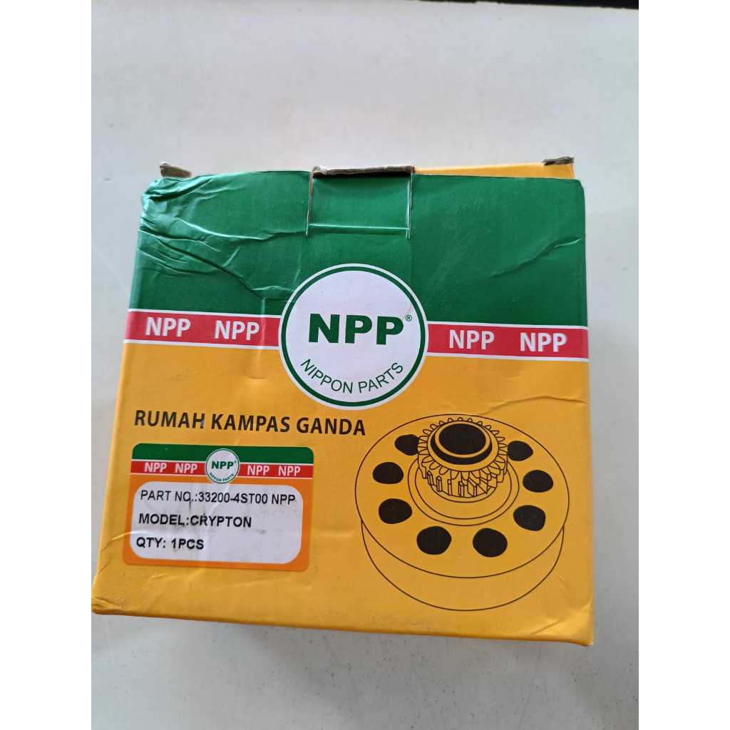 Mangkok Ganda Rumah Kampas kopling Ganda NPP Crypton 33200 4ST