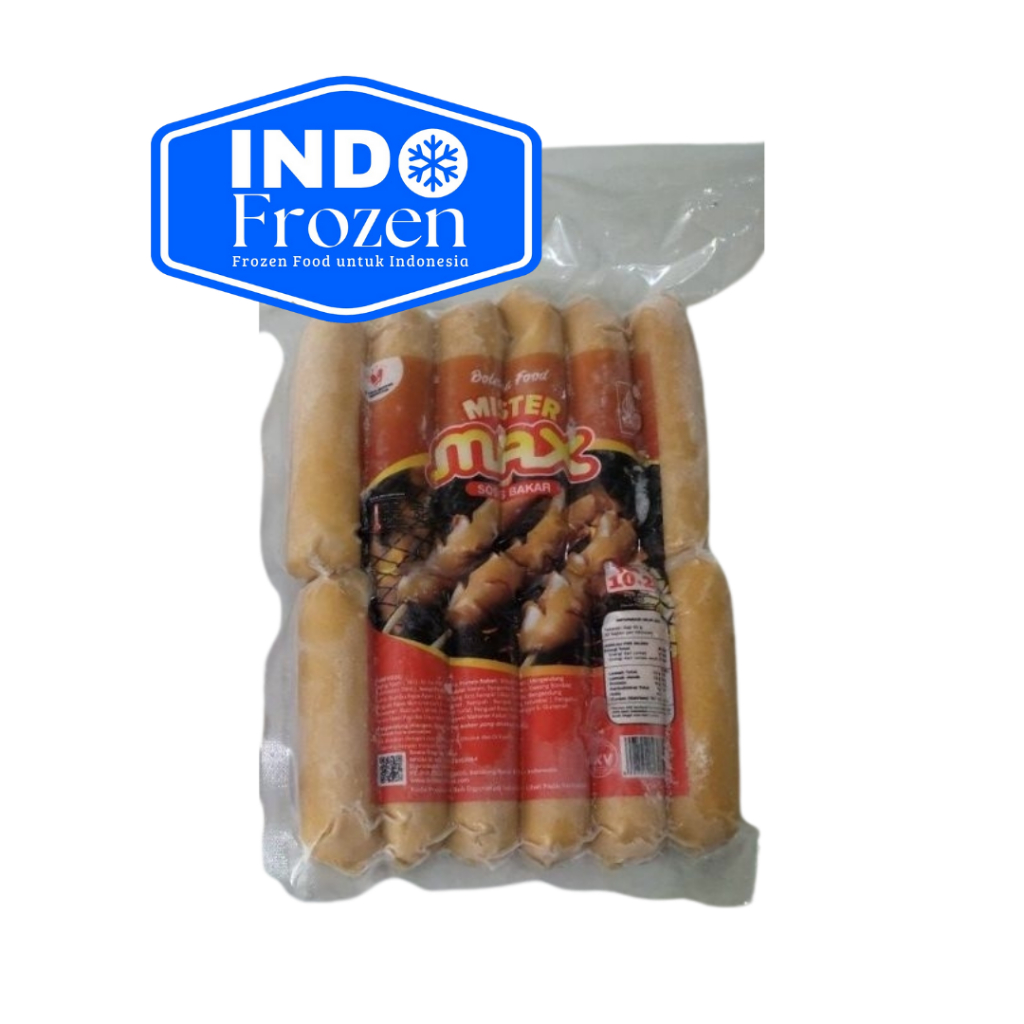 

MISTER MAX SOSIS BAKAR ISI 10 + 2 500GR