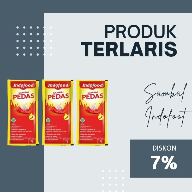 

Saus Sachet Indofood 9g