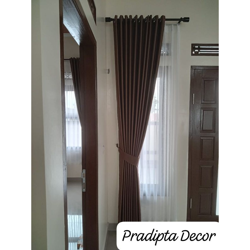 GORDEN JENDELA UKURAN LEBAR BESAR GORDEN BLACKOUT IMPORT MINIMALIS PREMIUM JENDELA PINTU