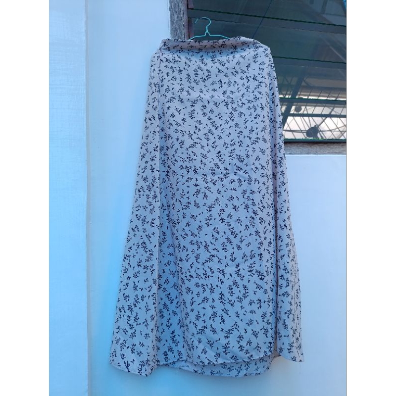 Floral Skirt/Model A Line/Rok Panjang