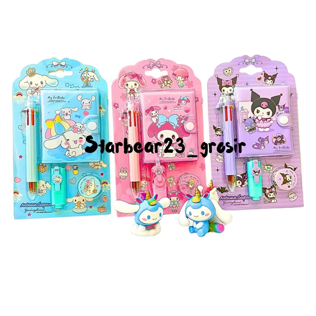 

Mini Diary Set / Mini Notes Set Cute Moroll (FAY 114)